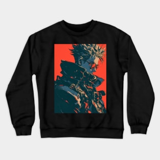 Legendary Gunslinger: Space Western Anime-Manga Adventure Crewneck Sweatshirt